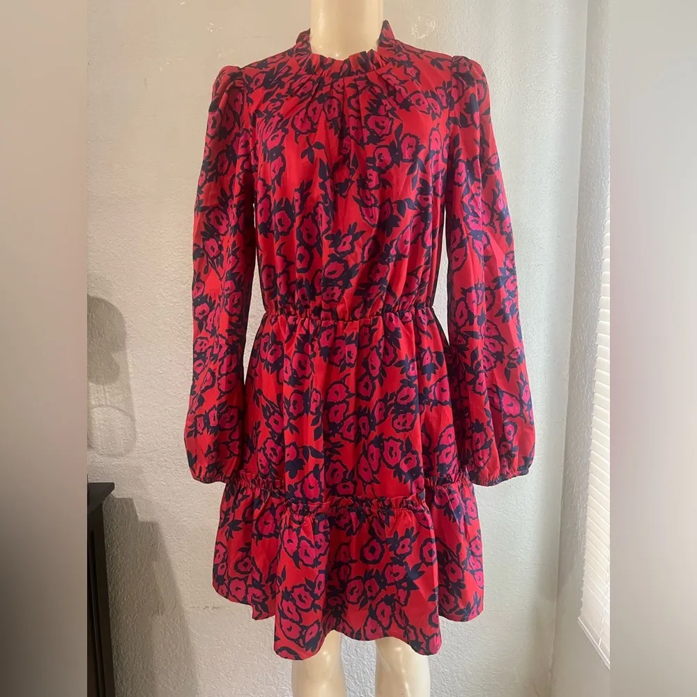 SUGAR-LIPS Mira Mar Floral Balloon Sleeve Dress M style number STD12970A - Image 10