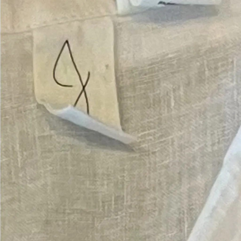 Joie White 100% Linen Short Sleeve Button Down Top Women’s Size Small - Image 7