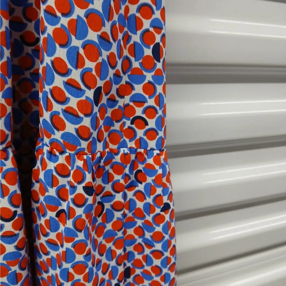 Anthropologie THML Womens Smocked Babydoll Dress Size Large Boho Peasant Spring - Image 8