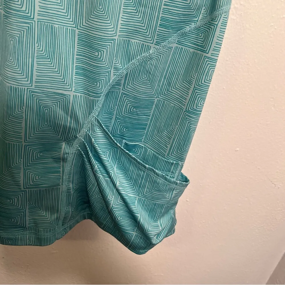 Lole Guell Tank Top with Racerback in Aqua Splash Square - Image 5