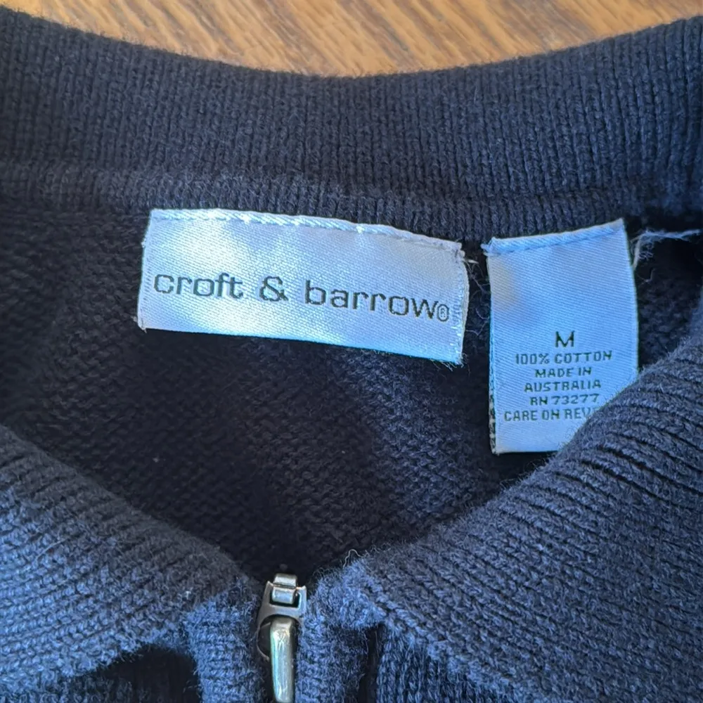 Croft & Barrow Black Zip-Up Sweater - Image 2