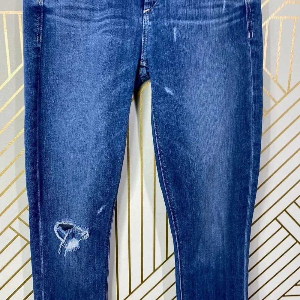 MCGUIRE 185B Skinny Distressed Denim‎ Jeans - Image 3