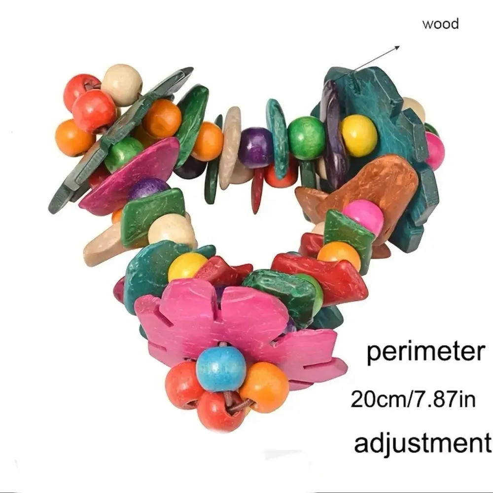 Hand Beaded Bracelet Bright and Bold - Image 4