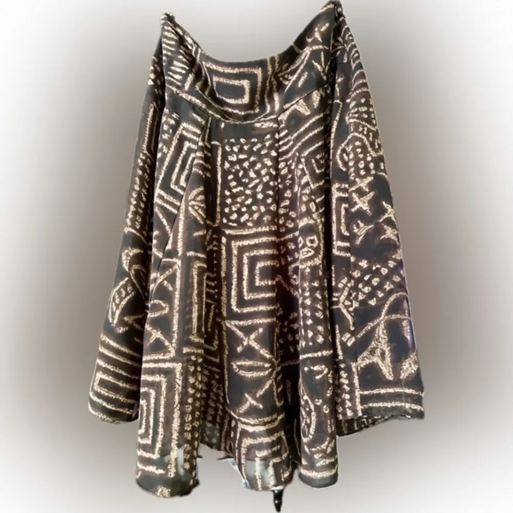 Chaps flowy Skirt Size 4 - Image 3