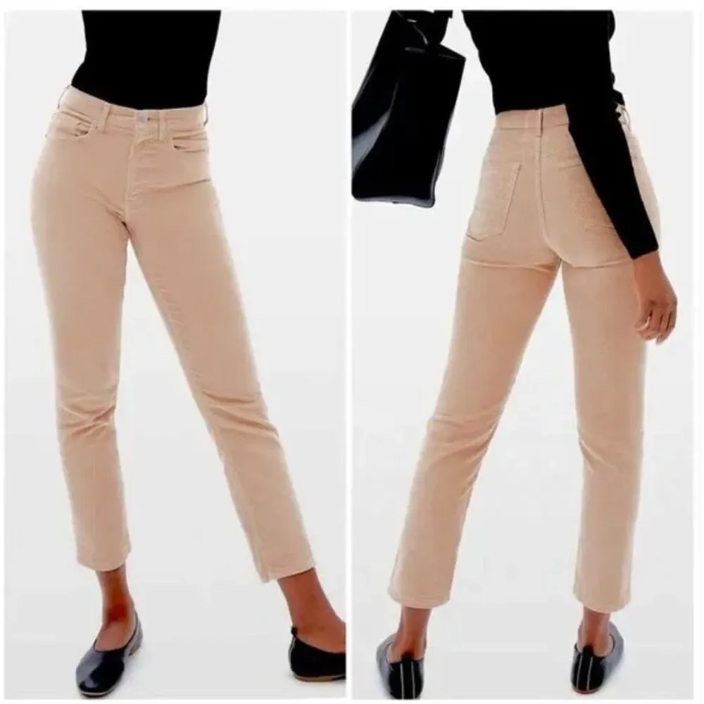 Everlane The Baby Cord‎ Cheeky Straight Crop Pants - Image 2