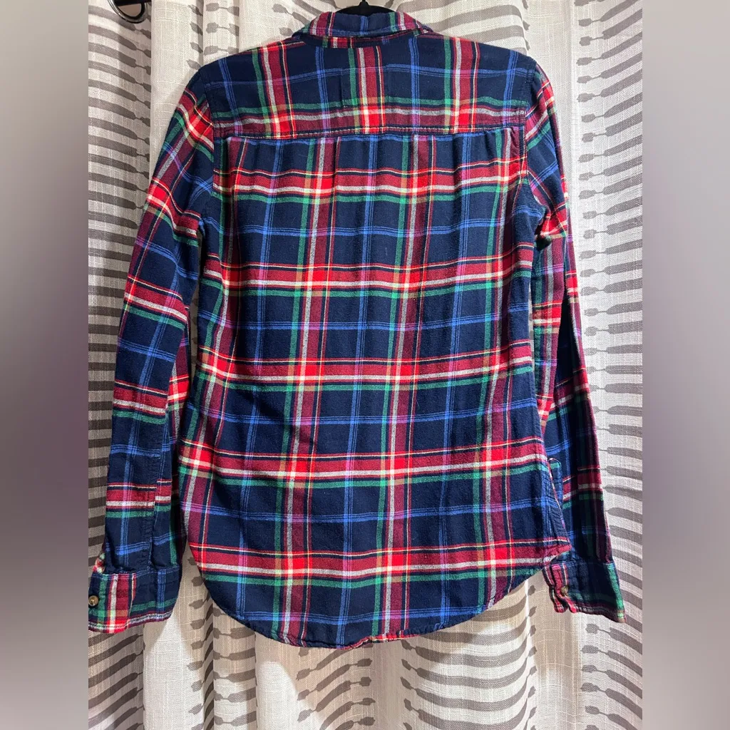 Abercrombie & Fitch Plaid flannel button down - Image 2