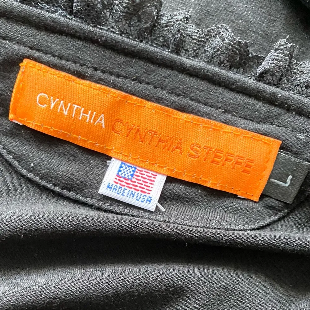 Cynthia Steffe Lace Ruffle 3/4 Sleeve Top - Image 3