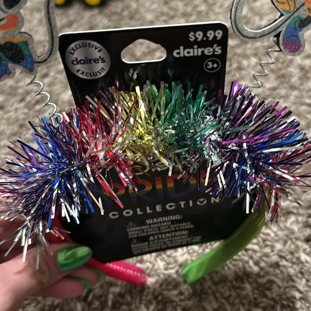 Disney Pride NWT headband Mickey Minnie Mouse - Image 6