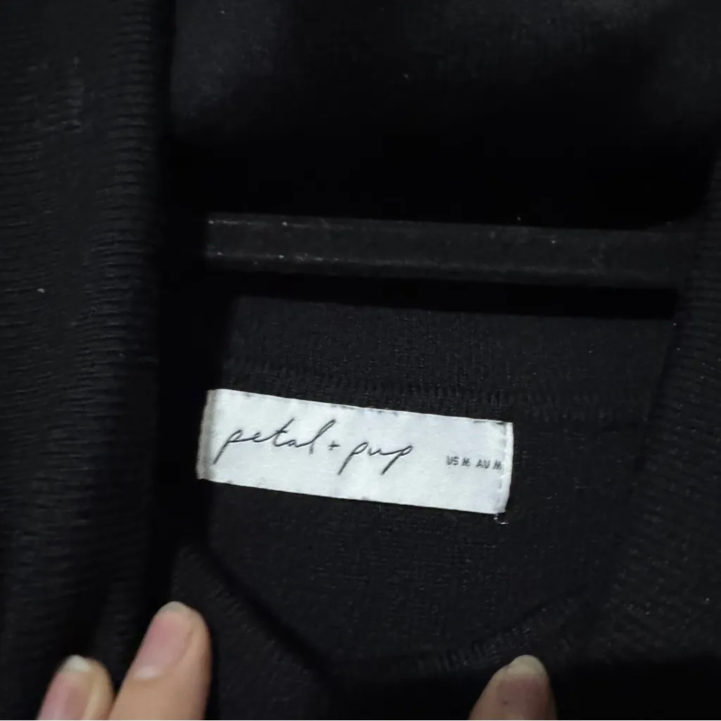 Petal & Pup Archie Off the Shoulder Midi Dress - Image 9