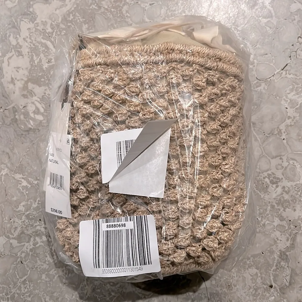 KAYU Odessa Small Bucket Bag, Natural New w/Tag Retail $298 - Image 3