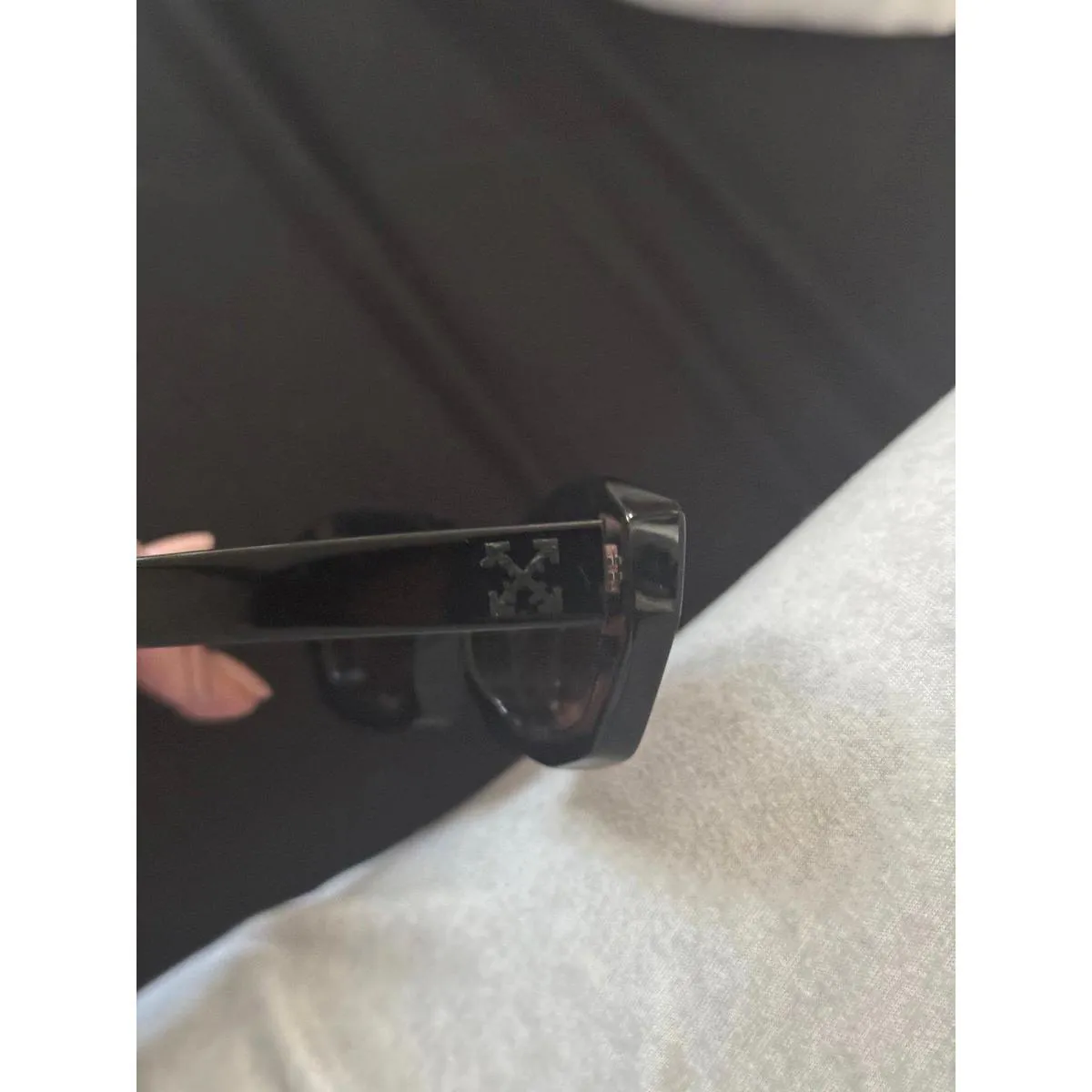 Off-White Venezia Acetate Rectangle Sunglasses - Image 6