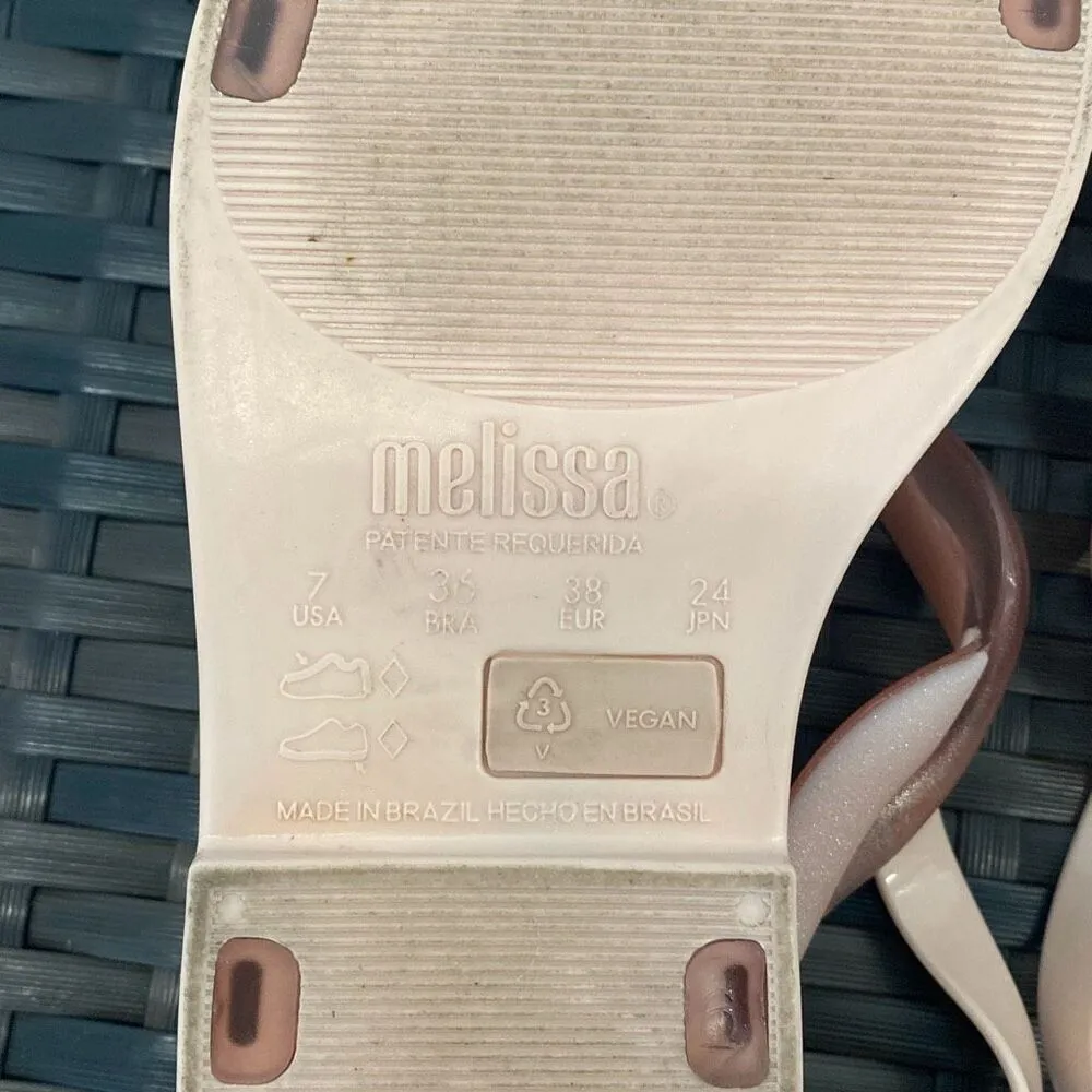 Melissa Sandals Womens size 7 - Image 5