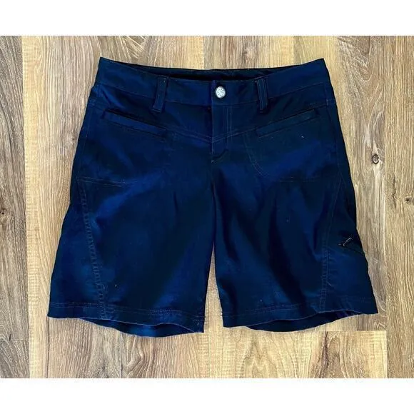 Athleta Shorts Women's Small Hiking‎ Active Black Pocket Casual Adult EUC - Image 2