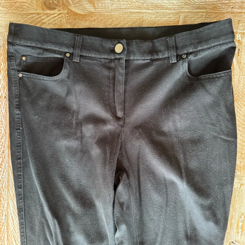 ⚫ Rafaela Classic Women’s Black Stretch Jeans⚫️ ~10 Straight Leg, Full Length - Image 8