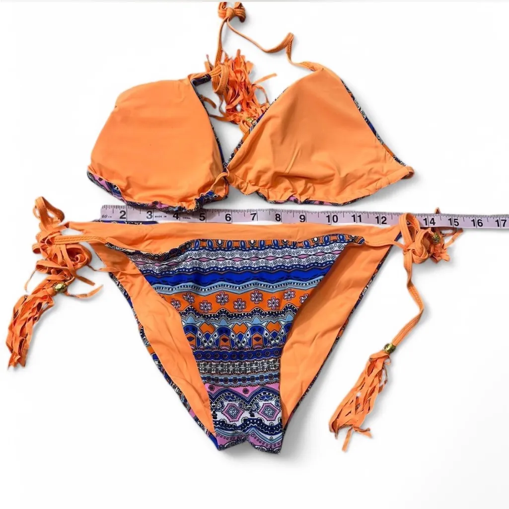 Beach Joy Colorful Reversible‎  Bikini - Image 16