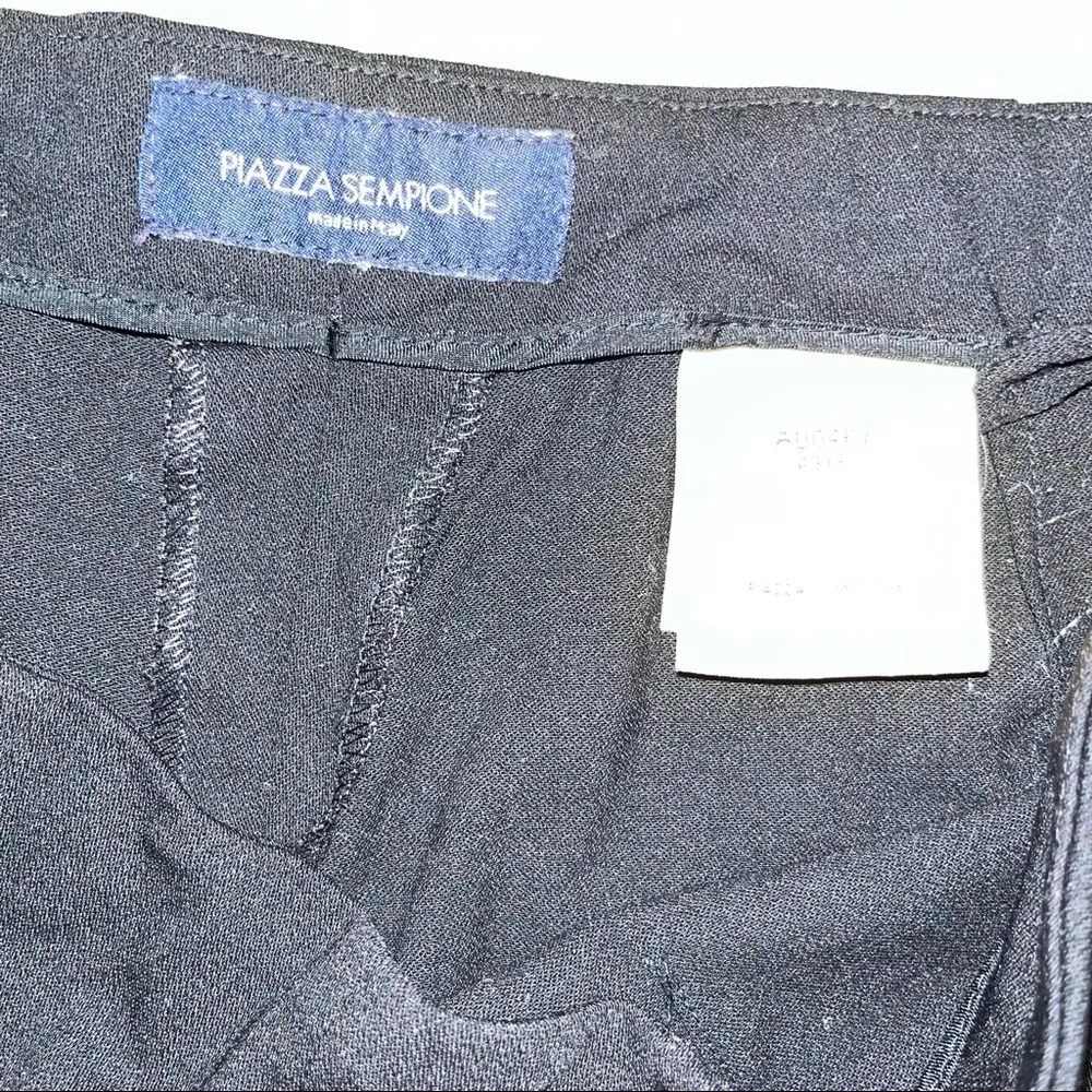 Piazza Sempione Audrey Cropped Wool Pants - Image 7