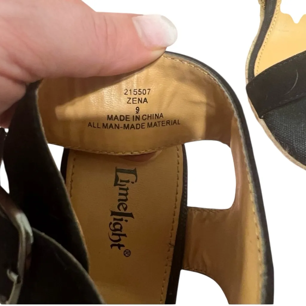 Lime Light Zena Espadrille‎ Wedges size 9 - Image 4