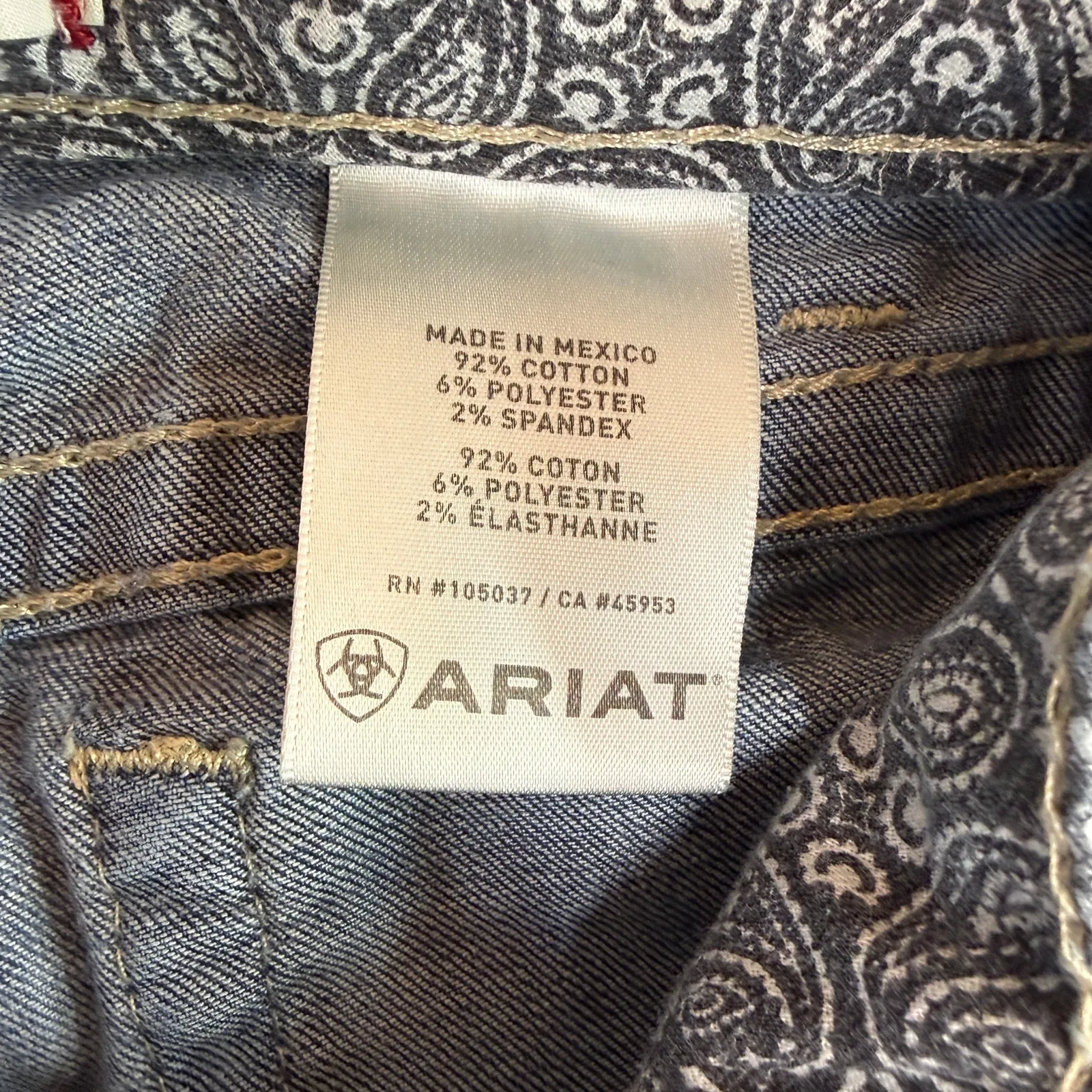 Ariat REAL Women's Bootcut Denim Jeans Size 30 - Image 7
