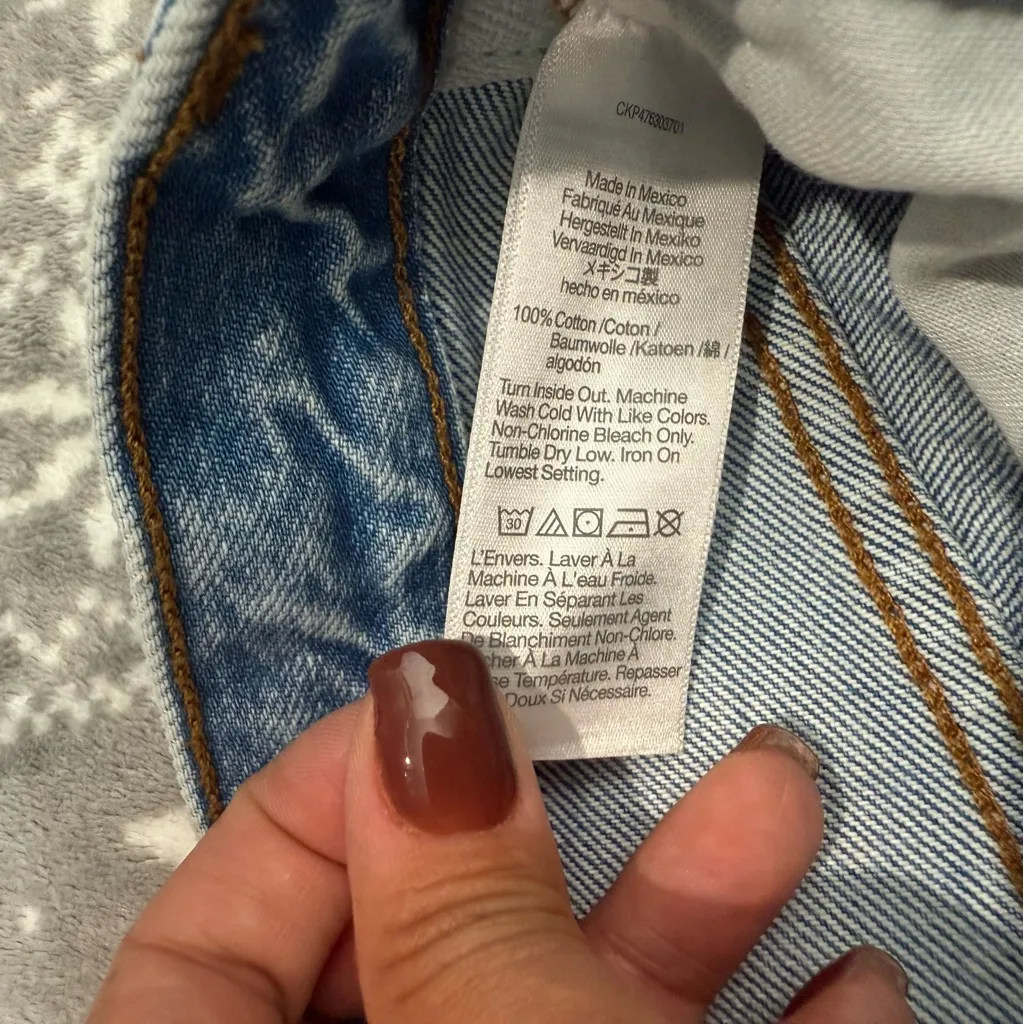 NWOT Madewell Women's‎ The '90s StraightJean Mercer Wash Size 32 - Image 8