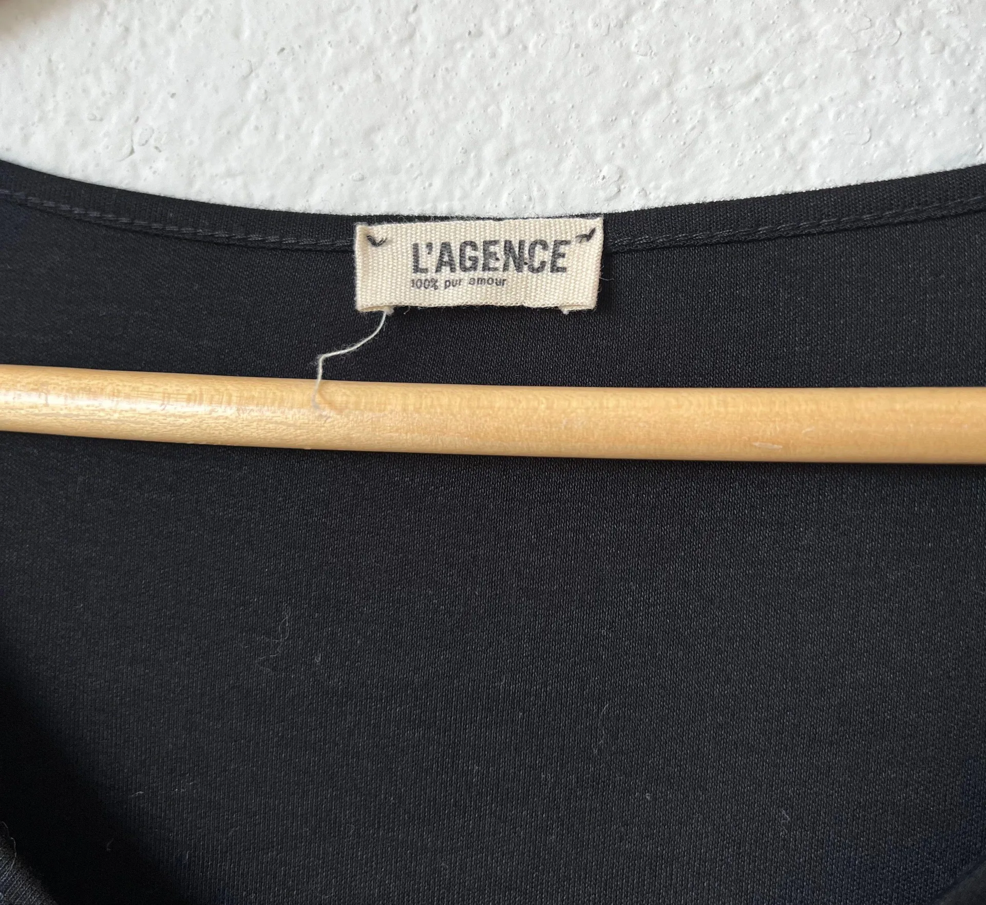 L’agence Black Lace Up Long Sleeve Maxi Dress - Image 5