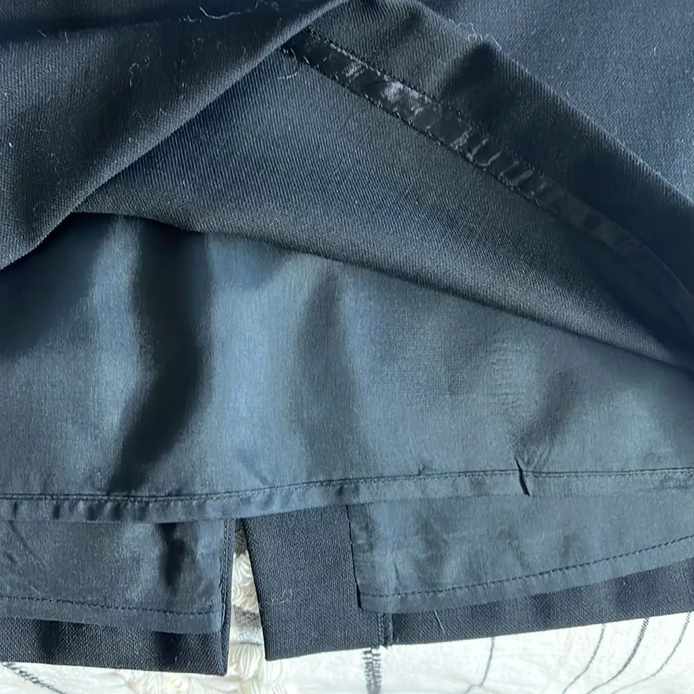 Ann taylor loft • wool rose embroidered pencil skirt vintage - Image 5