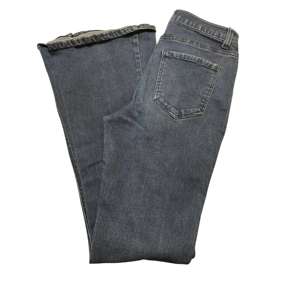 Tinsel High Rise Flared Denim Blue Jeans Wide Leg Boho Hippie Retro Size 28 - Image 4