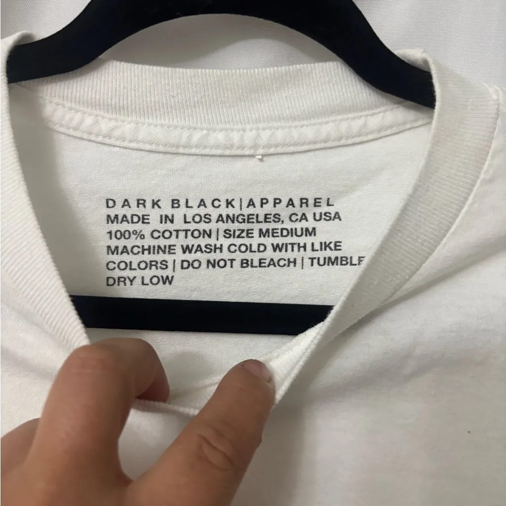 RESA White Crop Top Size M - Image 2