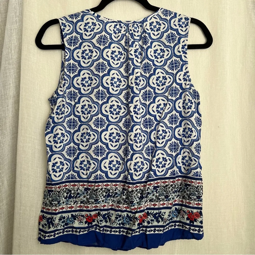DR2 Sleeveless Blouse S Blue - Image 2