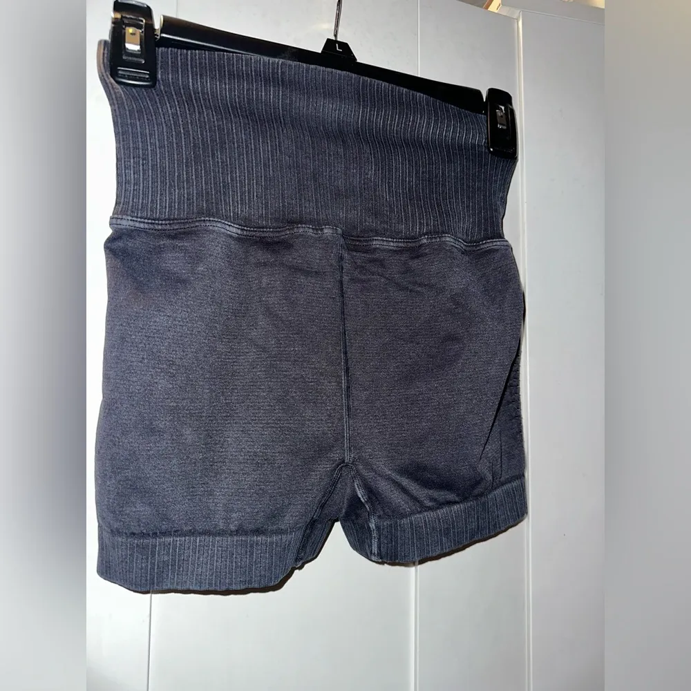 NWOT Good Karma Running Shorts In Washed Black Sold Out Online Size undefined - Image 9