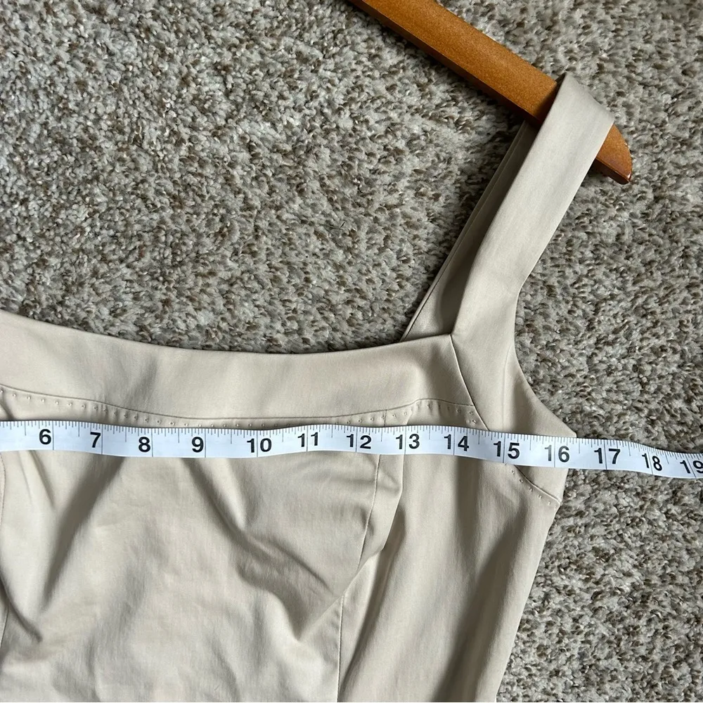 NWT Elie Tahari OffWhite Cream Neutral Sleeveless Katy Dress Mini Size 6 Formal - Image 8