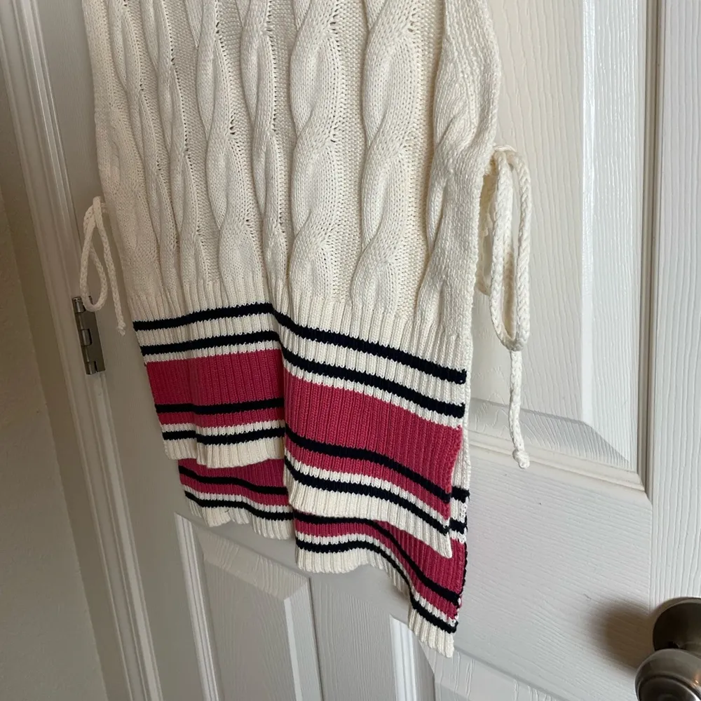 Free People  Women's Coastal Prep Poncho Vest - Image 5