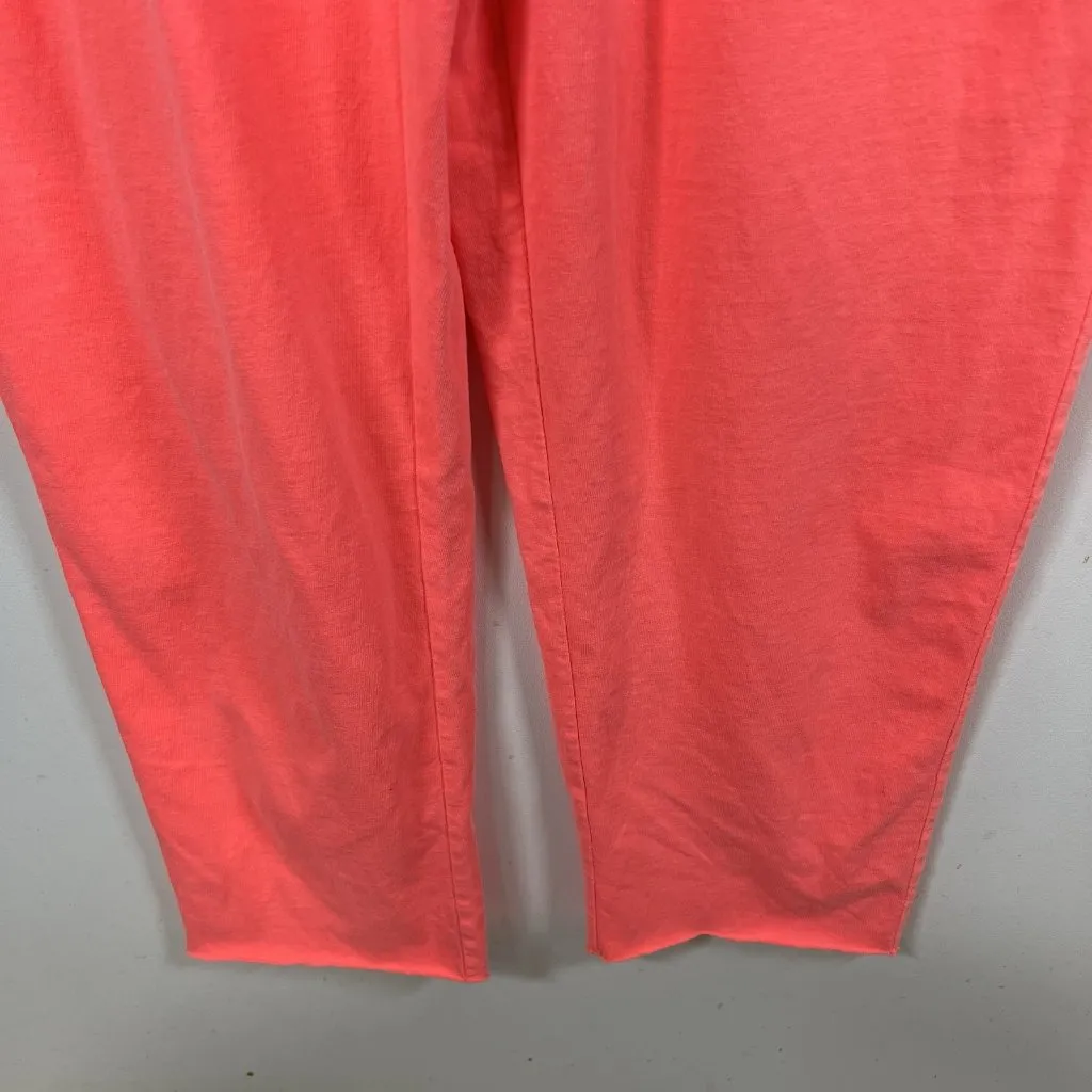 Frank & Eileen Women's Tank‎ Pink Jumpsuit Romper Medium Drawstring Waist - Image 6