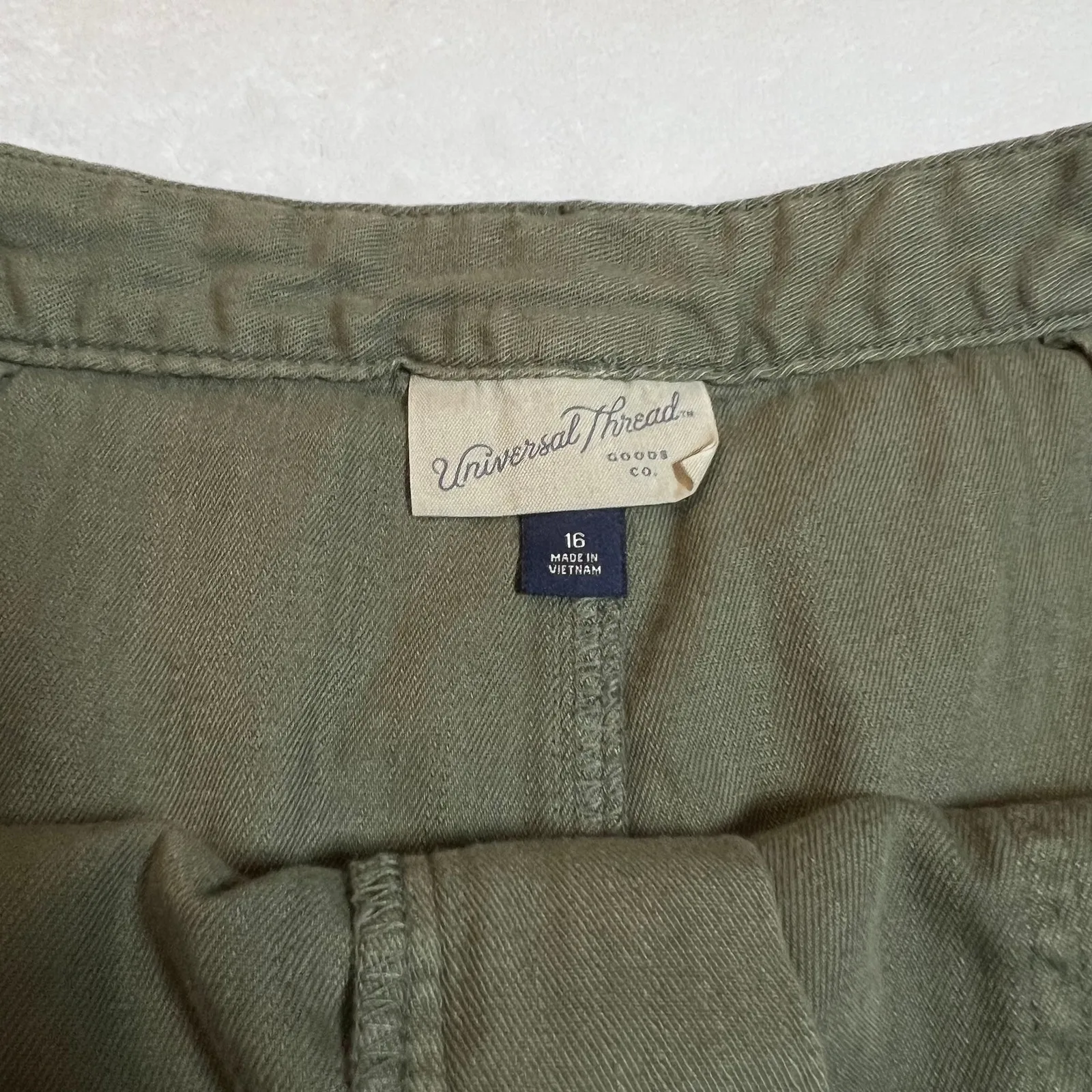 Universal Threads Universal Thread High Rise Utility Shorts Size 16 Casual Minimalist Hipster - Image 7