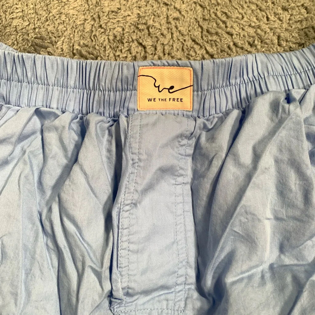 Free People light blue boxer shorts - Image 2
