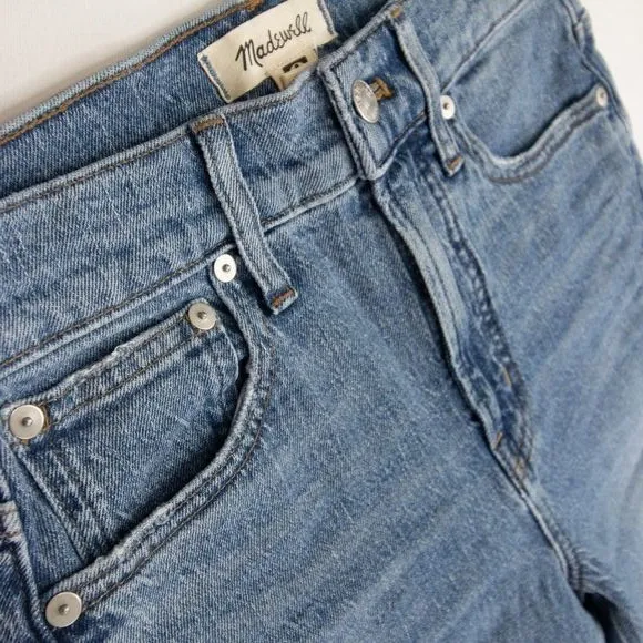 NEW‎ Madewell  Perfect Vintage Jean Enmore Wash Raw-Hem - Image 6