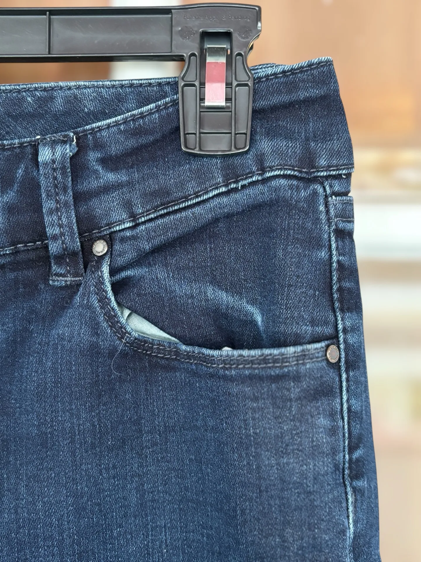 The Limited Women's 4R Dark Wash Mid-Rise Bootcut 5-Pocket Denim Jeans Western - Image 7