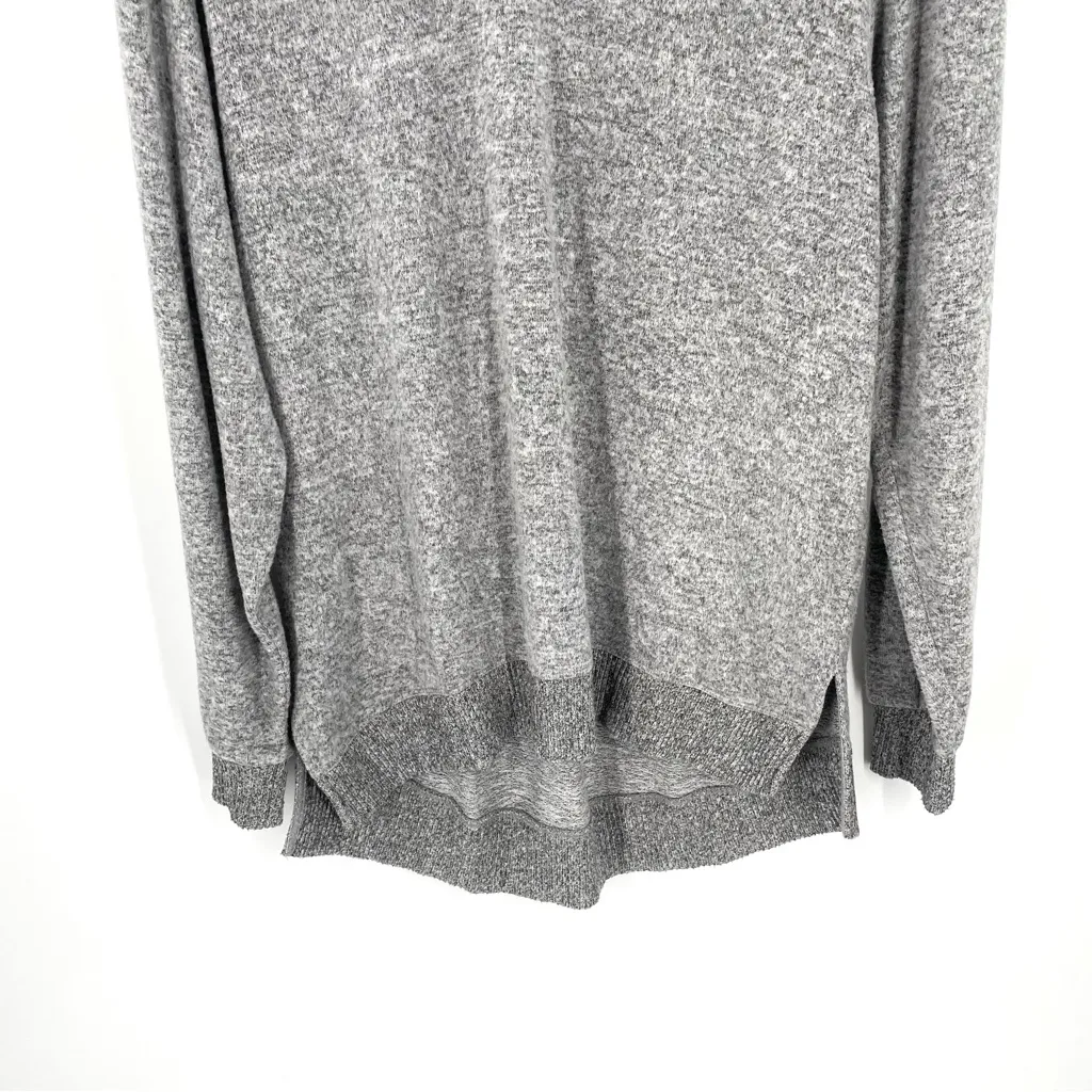 Anthropologie Saturday Sunday Gray Hacci Tunic Slouchy Comfort Plush Sweater - Image 8
