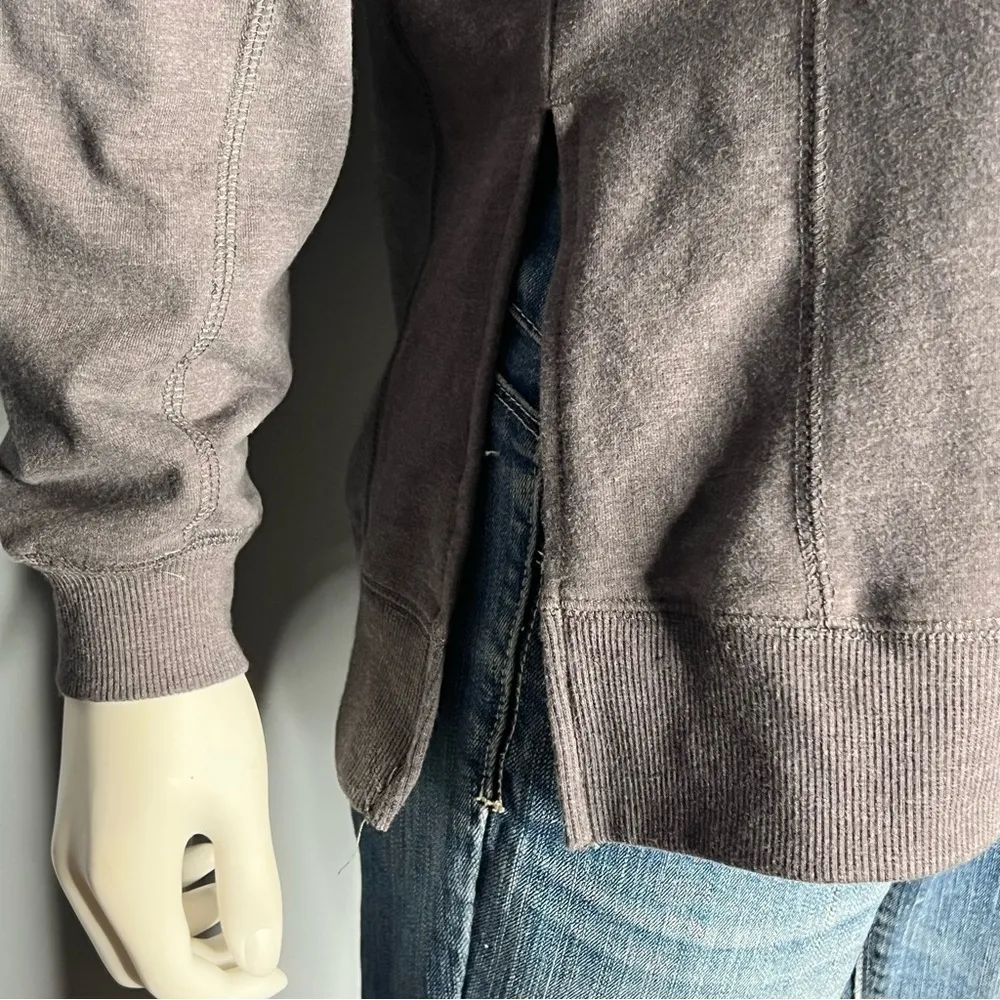 Wildfox NEW Easy Does It Rainbow Grey Graphic Sweatshirt Oversized Pullover XS - Image 5