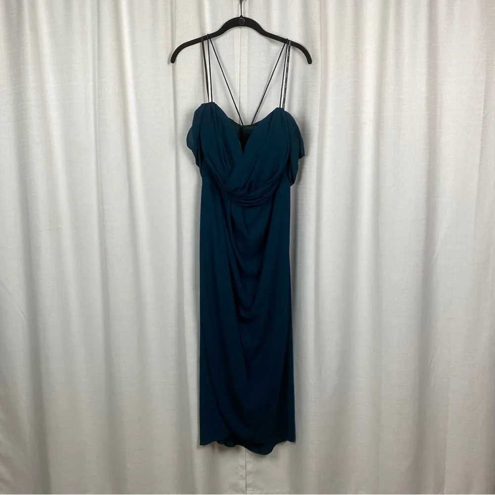 City Chic Emerald Green Entwine Maxi Dress Sz.XS(14) NWT - Image 4