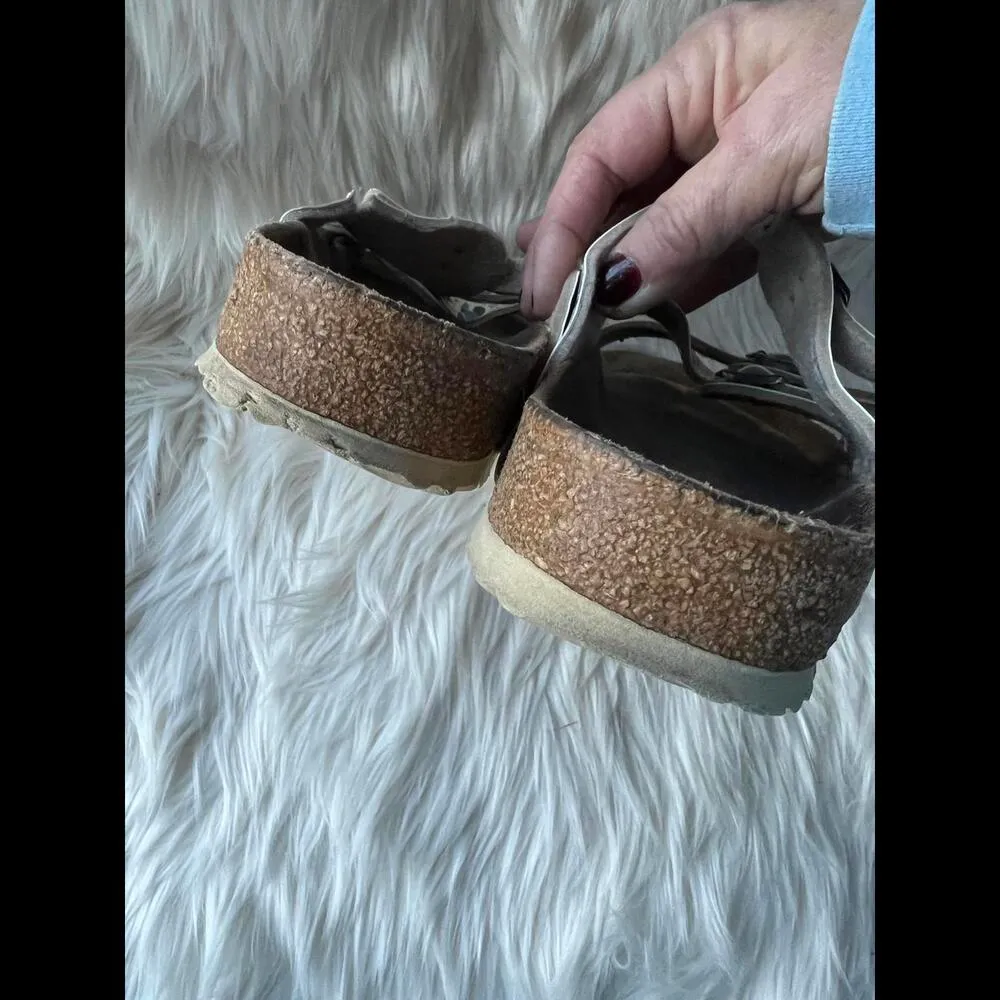 Limited Edition Florida Fresh Meadow Floral Printed Birkenstock Sandals size 39 - Image 5