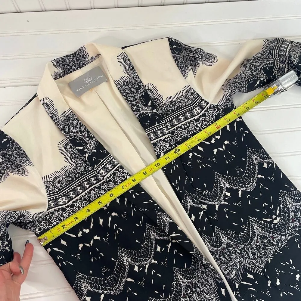 Tart Collections Open Style Blazer Jacket Long Sleeve Black Womens Size XS - Image 10