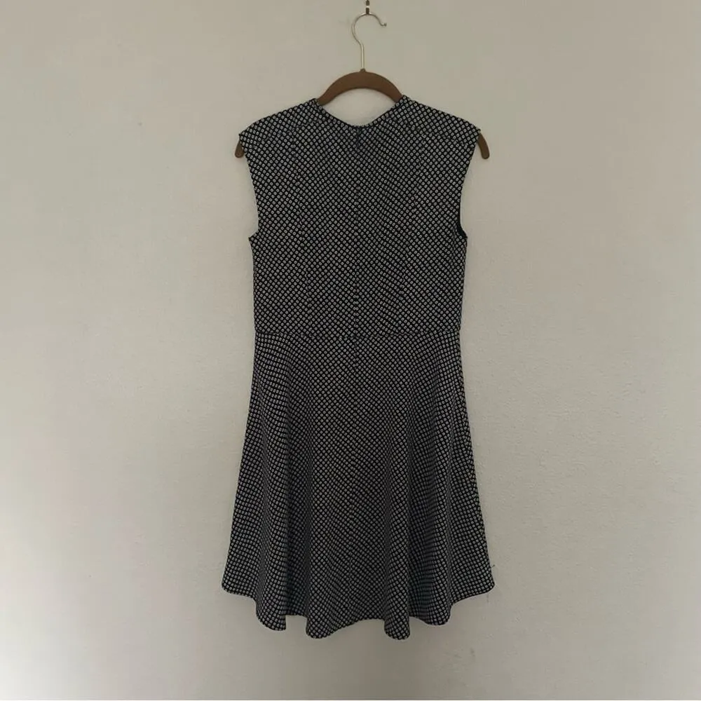 Ann Taylor Black & Cream A Line Dress - Image 3