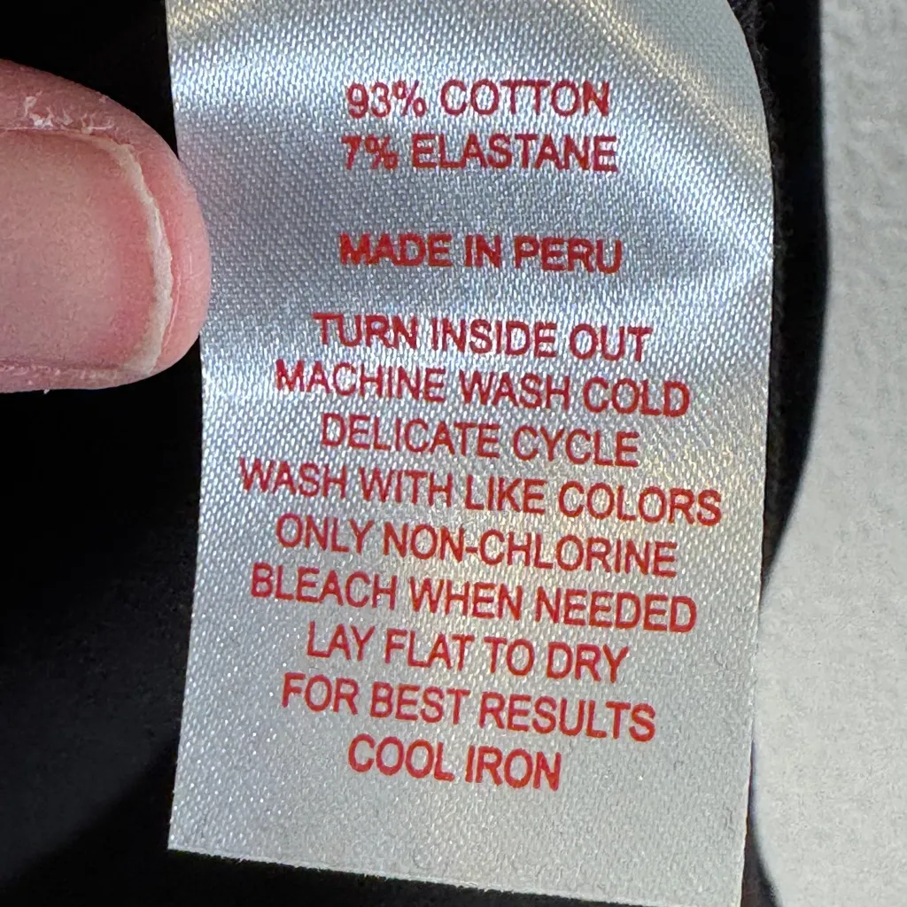 Universal Standard Black White Colorblock Oversized Tee Shirt Womens L Basic - Image 3