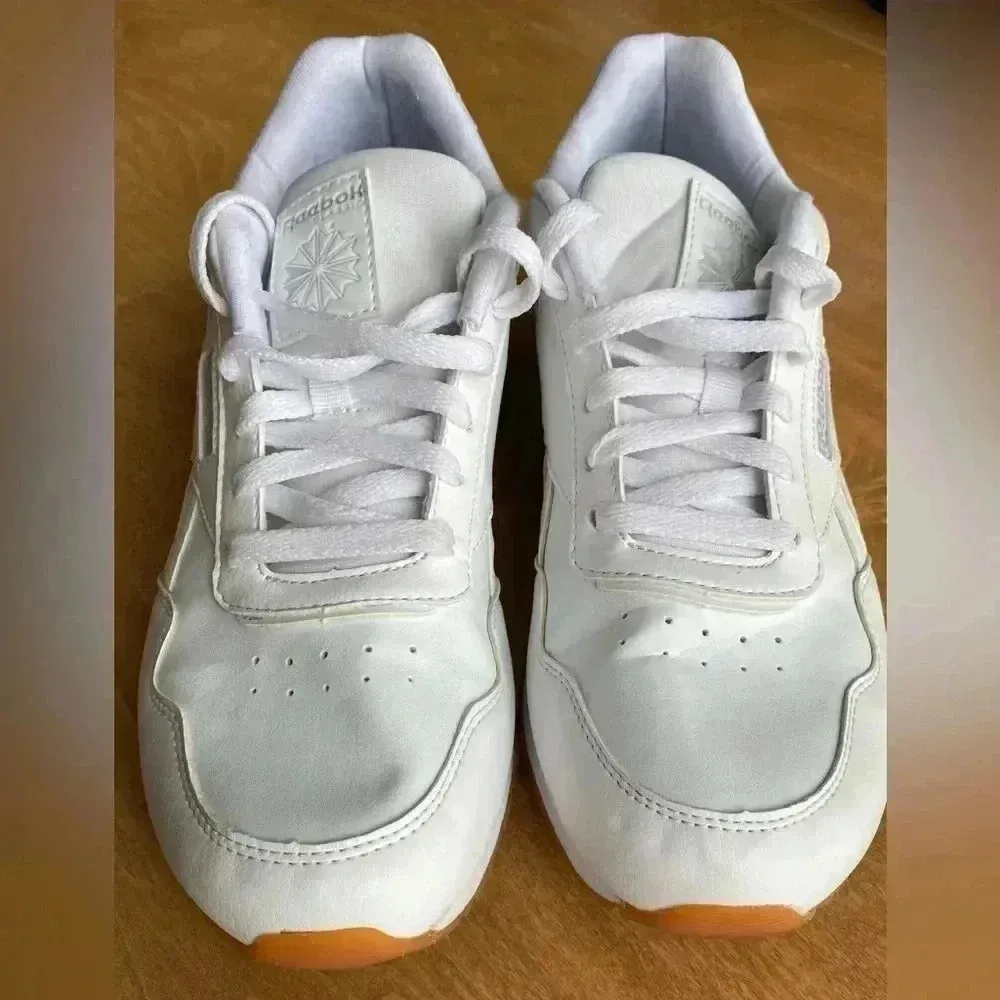 Reebok Women’s Classic Harman Run Sneaker, White, Size 10 - Image 12