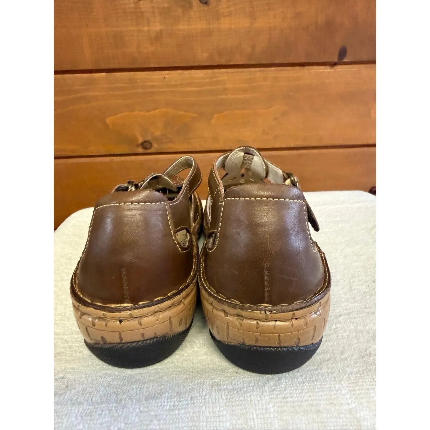 Propet Women's Jenna Fisherman Sandal brown full - Image 3