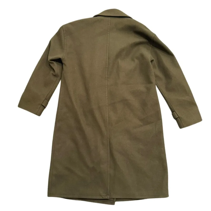 NVLT Military Coat in Green, Size L Green Size L - Image 9