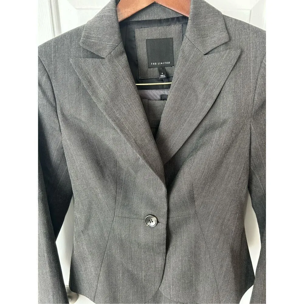 The limited gray pant suit size 2 dress pants bottoms size 2 Lexi fit - Image 2