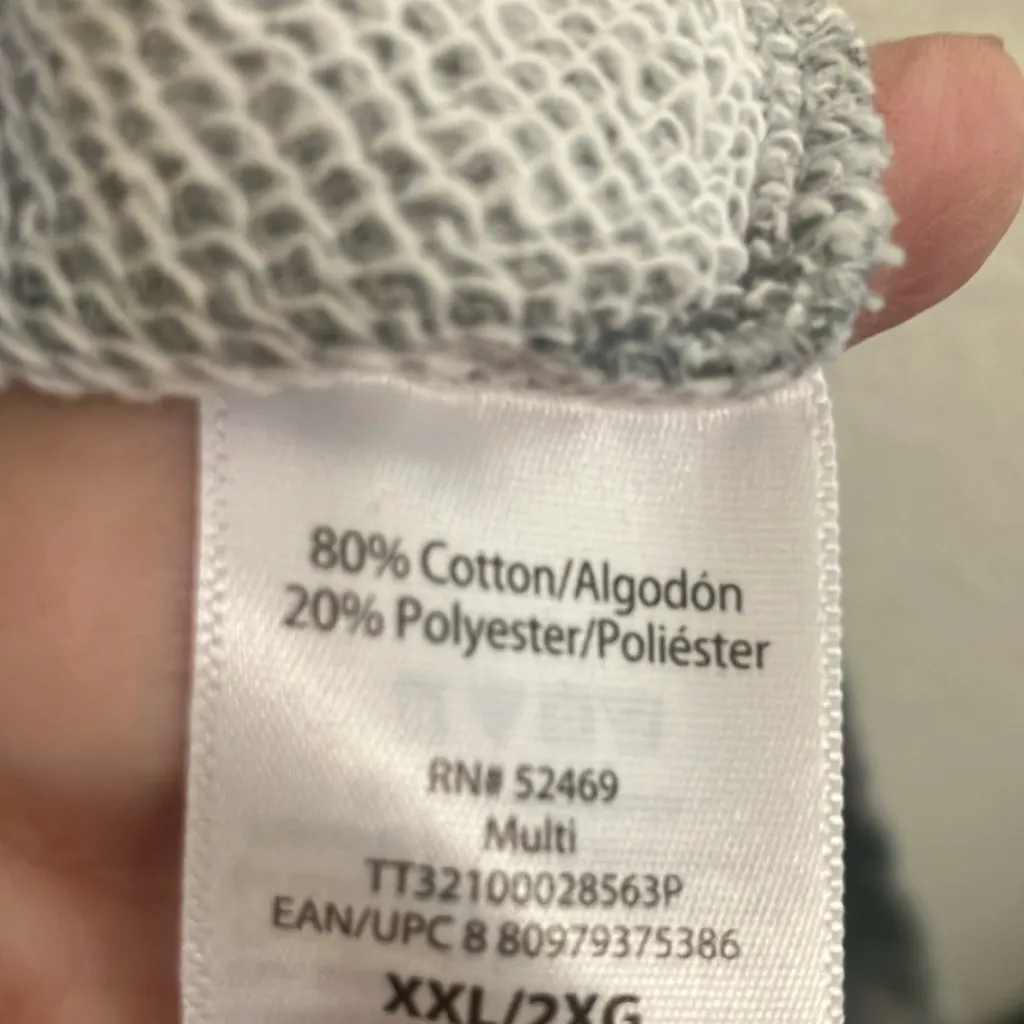 FINAL MARKDOWN Time and tru French terry sweatshirt 2x - Image 3