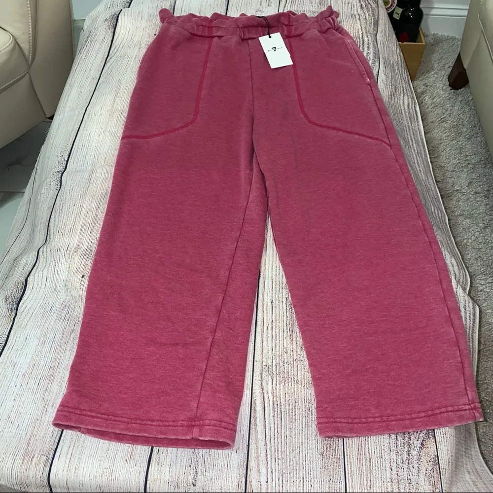 7 for All Mankind women’s joggers pants. Size L - Image 2