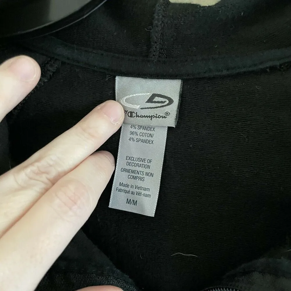 C9 by Champion Black Full Zip Hooded Track Jacket - Image 3